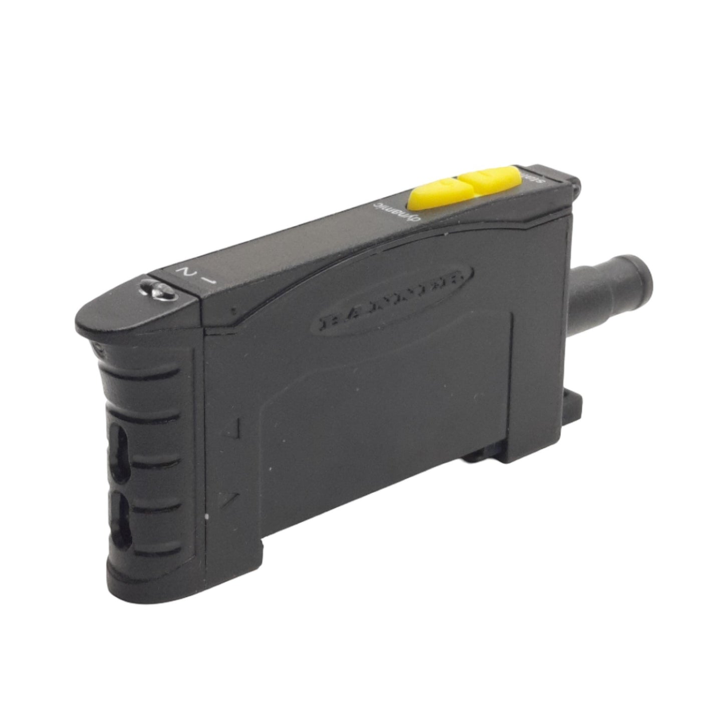 Used Banner Engineering D10DNFPQ Fiber Optic Sensor, 12-24VDC, 2NPN Outputs, M8 6-Pin