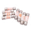 Used Lot of 8 Ferraz Shawmut A60Q15-2 AMPTRAP Fast Acting Fuses, 15A, 600V, Class CC