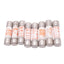 Used Lot of 8 Ferraz Shawmut A60Q15-2 AMPTRAP Fast Acting Fuses, 15A, 600V, Class CC