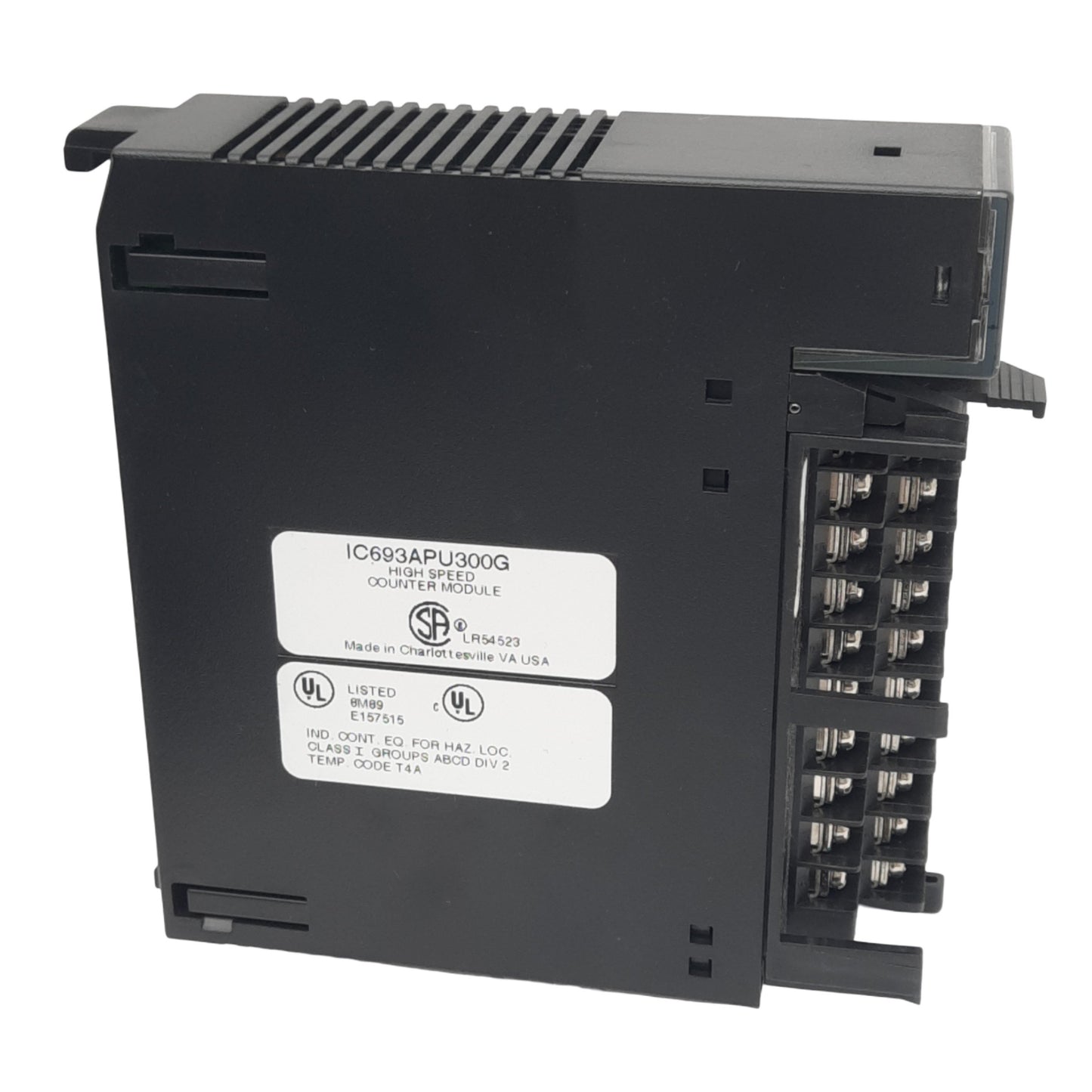 Used GE Fanuc IC693APU300G High Speed Counter Module for 90-30 PLC, 5/12/24VDC, 0.5A