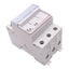 Used Legrand 05838 Fuse Holder, 10x38 3-Pole, 500VAC 10A Max, DIN Rail Mount