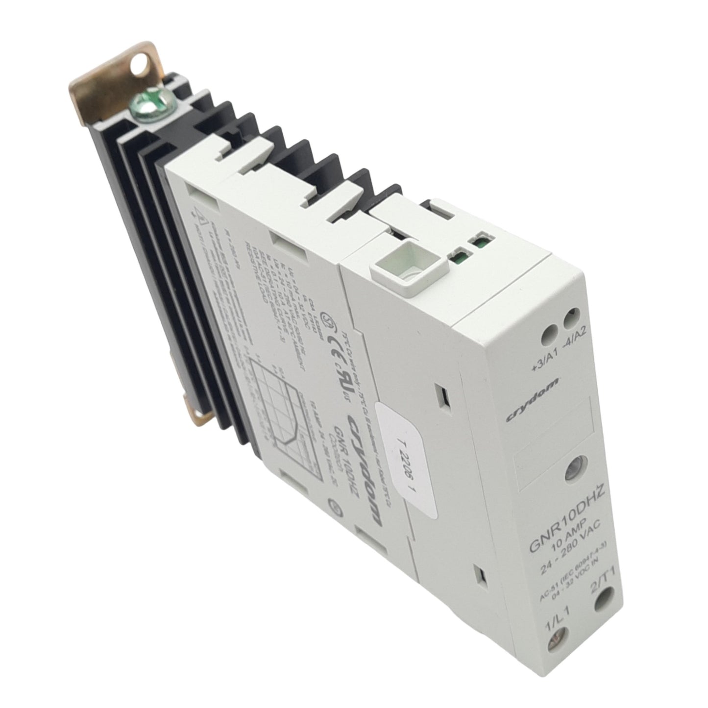New Crouzet GNR10DHZ Solid State Relay, SPST-NO, 10A, 24-280VAC, DIN Rail Mount