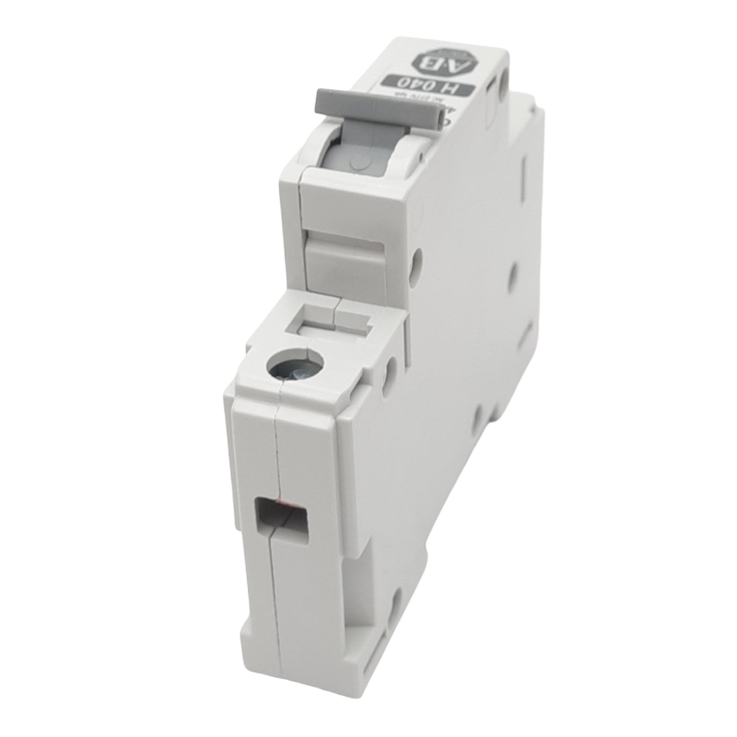 New Allen Bradley 1492-CB1H040 Circuit Breaker, 1-Pole, 4A, 277VAC Max, DIN Rail