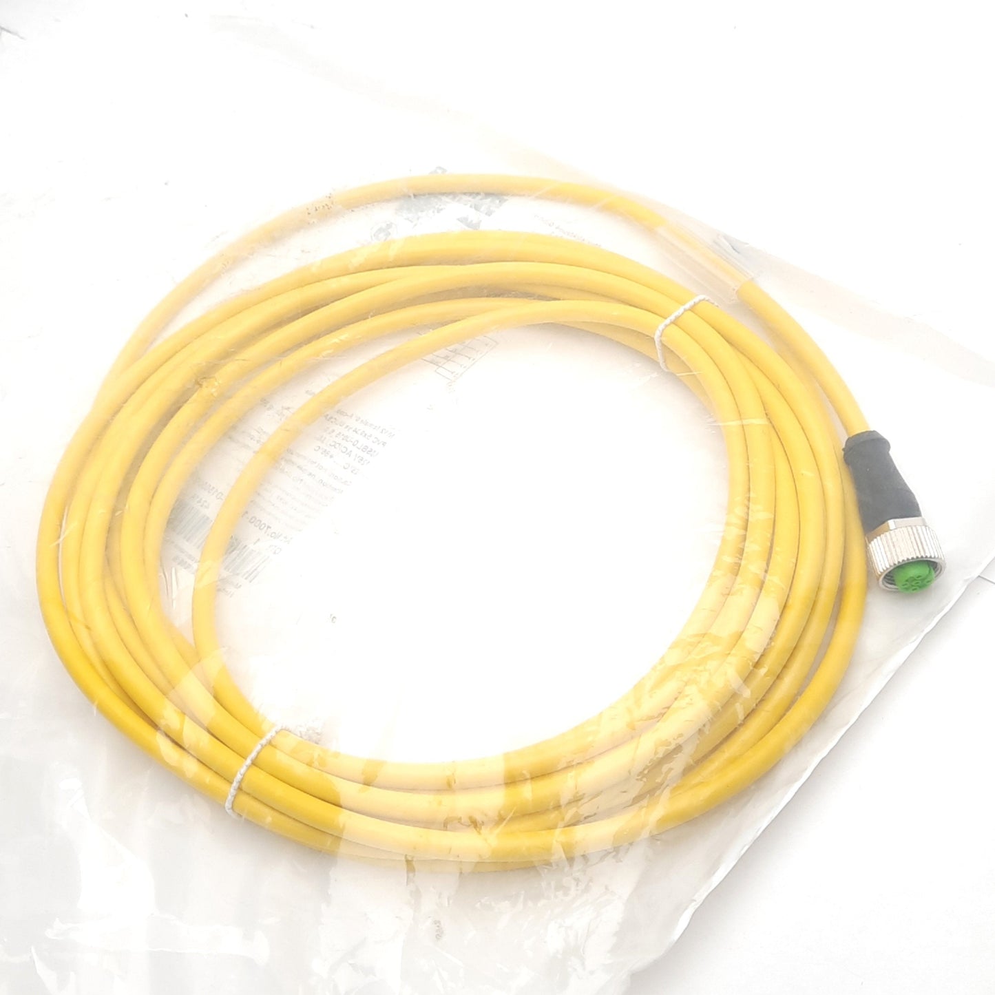 New Murr Elektronik 7000-12241-0150500 Cordset, M12 5-Pin Female, 125V, 5m Length