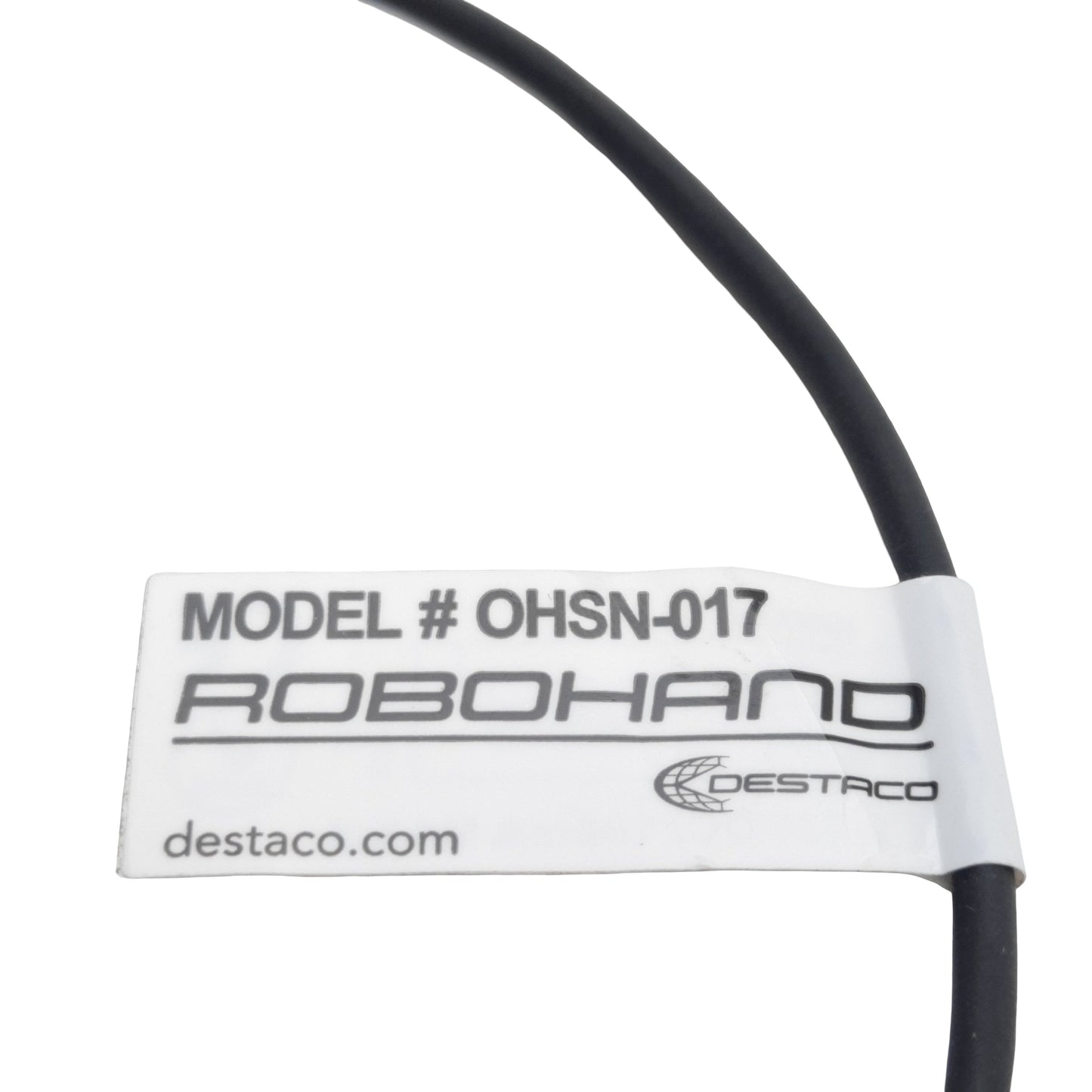 Used Robohand OHSN-017 Proximity Sensor, Magneto Resistive NPN, 4.5-28VDC, 3-Pin M8