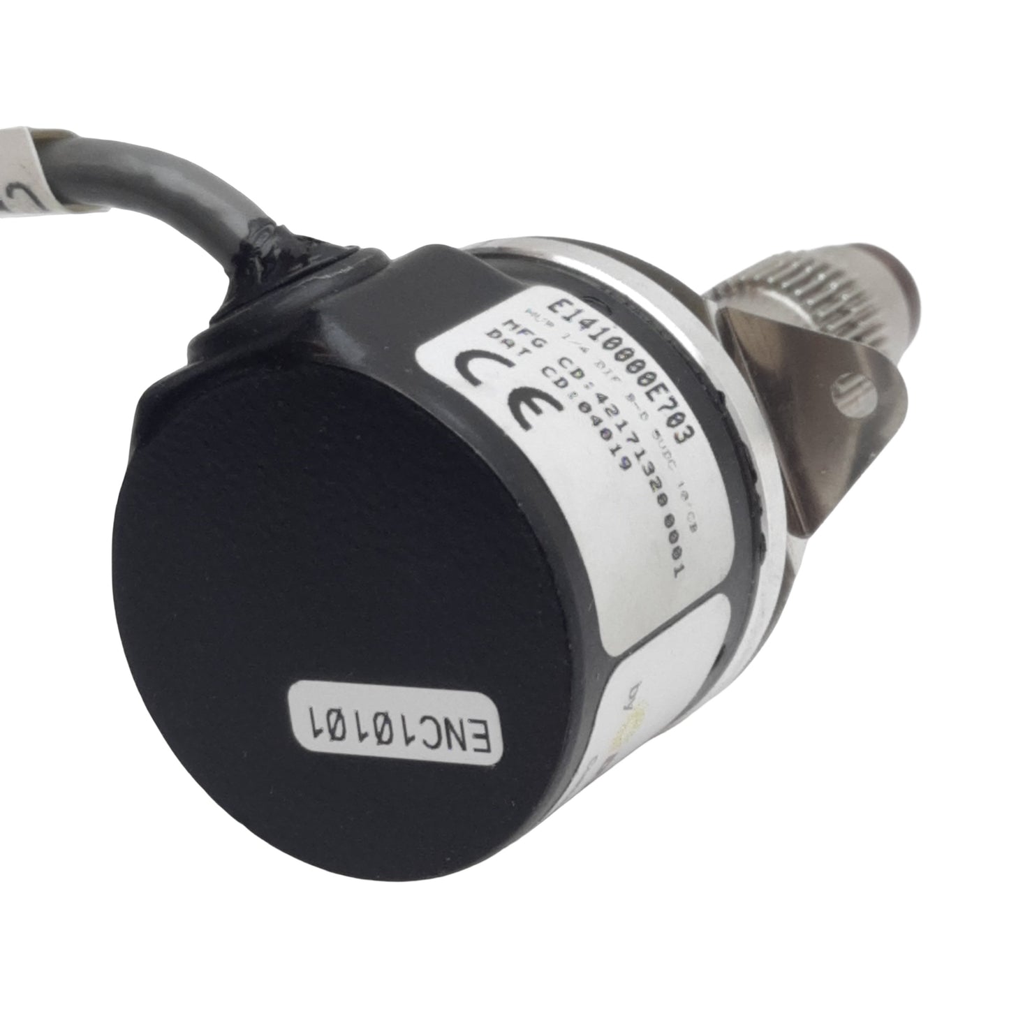 Used Dynapar E1410000E703 Mini Rotary Encoder, ø1/4in Shaft, 1000ppr, 5VDC 80mA