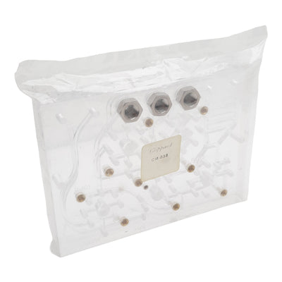 New Clippard CM-038 Adapter Subplate, 5-Module, 1/8in NPT #10-32 Ports, 120psig