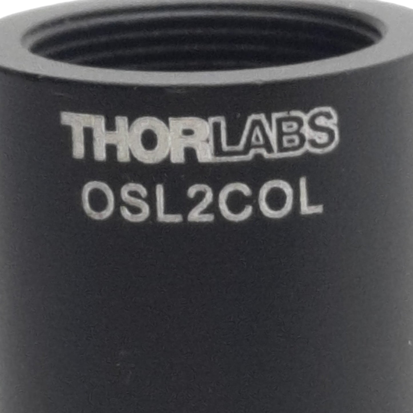 Used Thorlabs OSL2COL Collimation Attachment ø17.8mm OD, ø8.0mm ID, 47.3mm Length