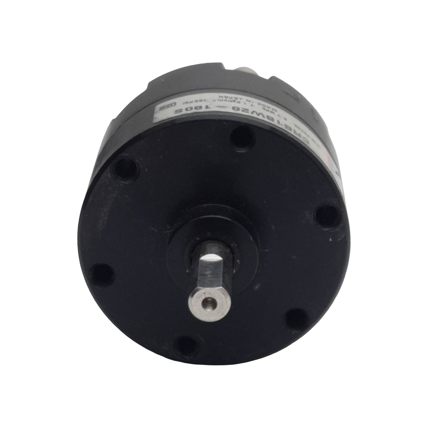 Used SMC CRB1BW20-180S Rotary Actuator Single Vane, ø20mm Bore, 180°, 0.7MPa, M5