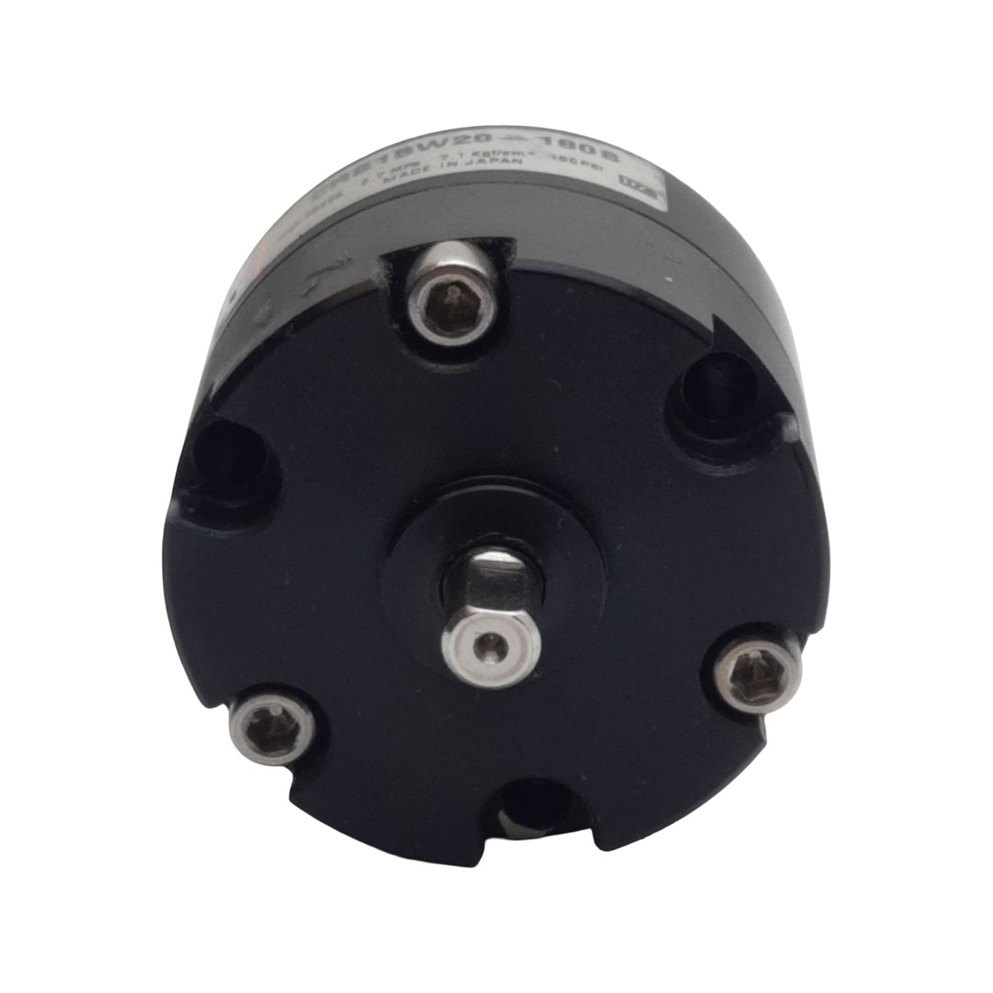 Used SMC CRB1BW20-180S Rotary Actuator Single Vane, ø20mm Bore, 180°, 0.7MPa, M5
