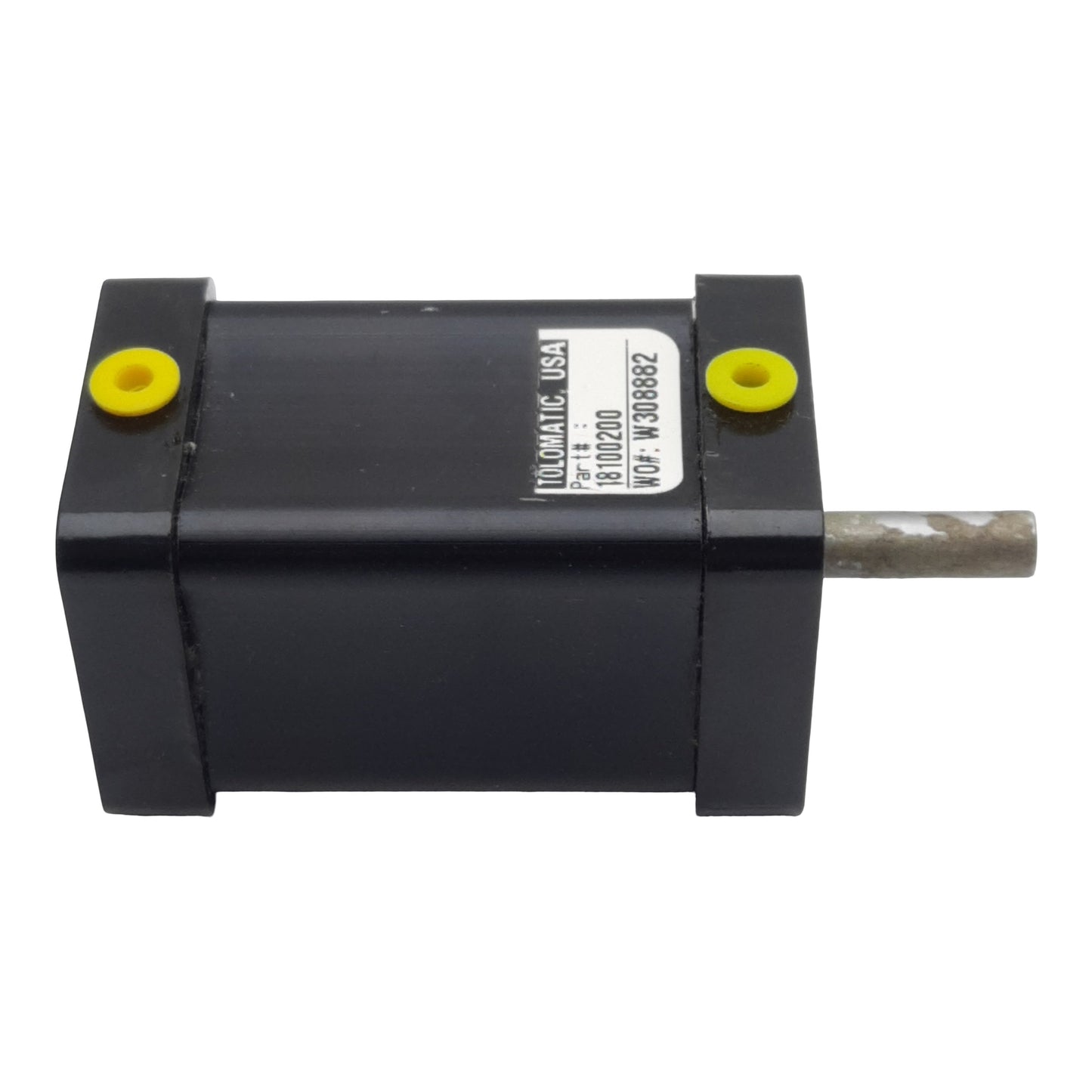 Used Tolomatic 1810-0200 Vane Rotary Actuator ø1in Bore, 100° Rotation, 100psi, #8-32