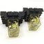 Used Lot of 2 Idec RH4B-UD Ice Cube Control Relays 4PDT, 24VDC Coil, 240VAC 10A