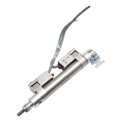 Used Bimba MRS-022-DXPR Pneumatic Cylinder ø9/16in Bore, 2in Stroke, UNF0.190, 250psi