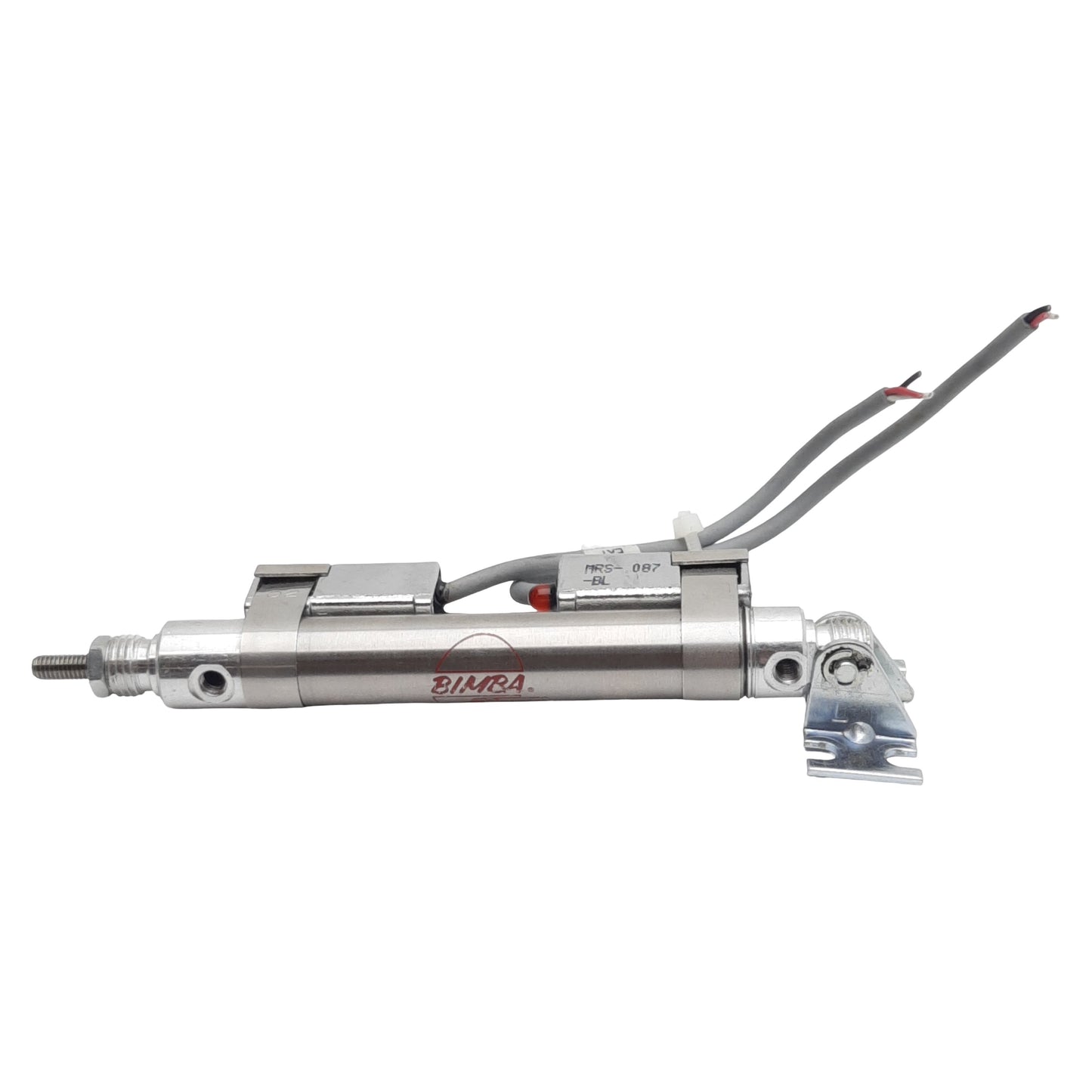 Used Bimba MRS-022-DXPR Pneumatic Cylinder ø9/16in Bore, 2in Stroke, UNF0.190, 250psi