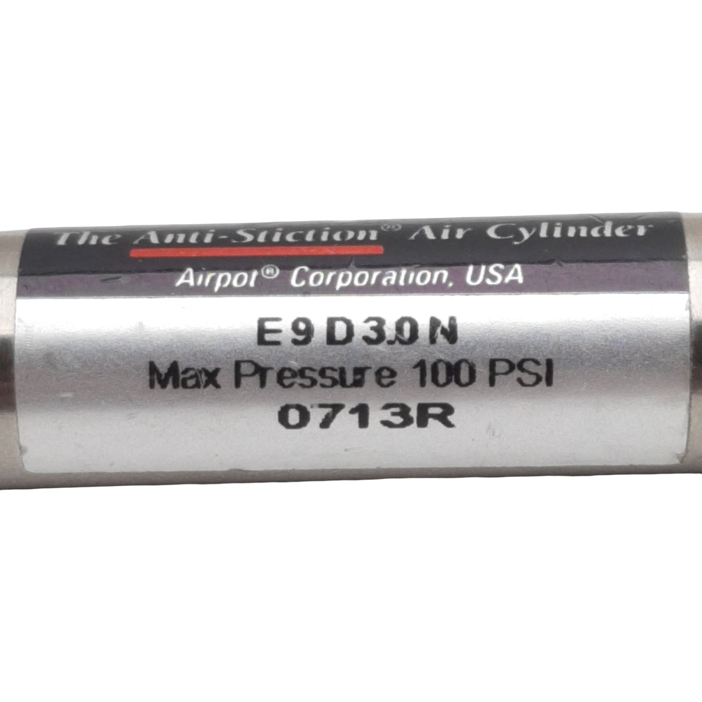 Used Airpot Airpel E9D3.0N Pneumatic Cylinder, ø0.366in Bore, 3in Stroke, M5, 100psi