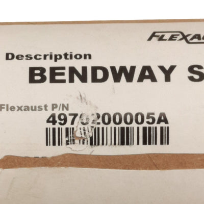 New Flexaust 497020005A Bendway S Duct Hose ø2in ID, 5ft Length, 2.1in Bend Radius
