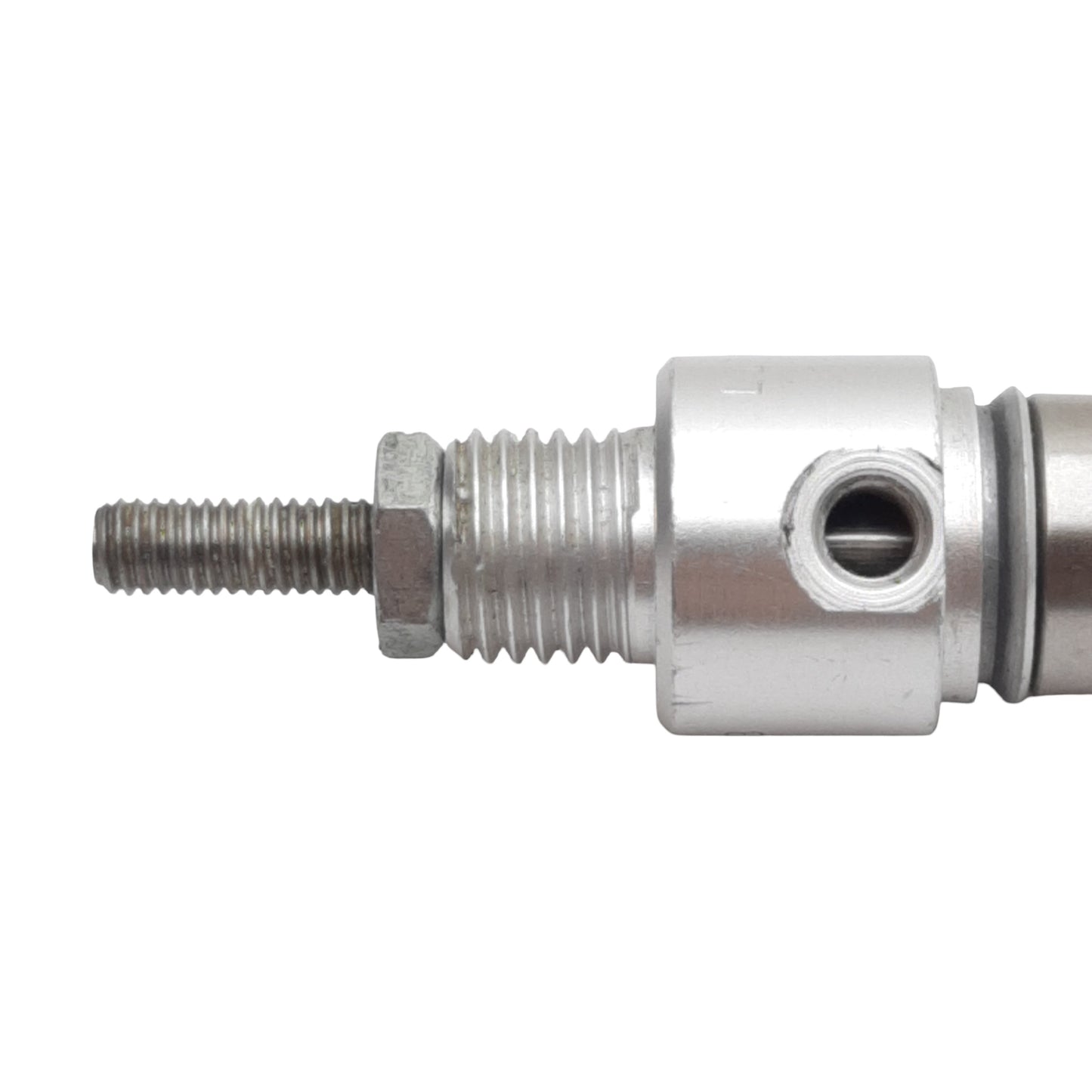 Used Clippard UDR-08-3-MB Pneumatic Cylinder, ø1/2in Bore, 3in Stroke, #10-32, 250psi