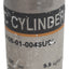 Used SMC NCMB106-01-0046USL Pneumatic Cylinder, ø1-1/16in Bore, 1in Stroke, 1/8in NPT