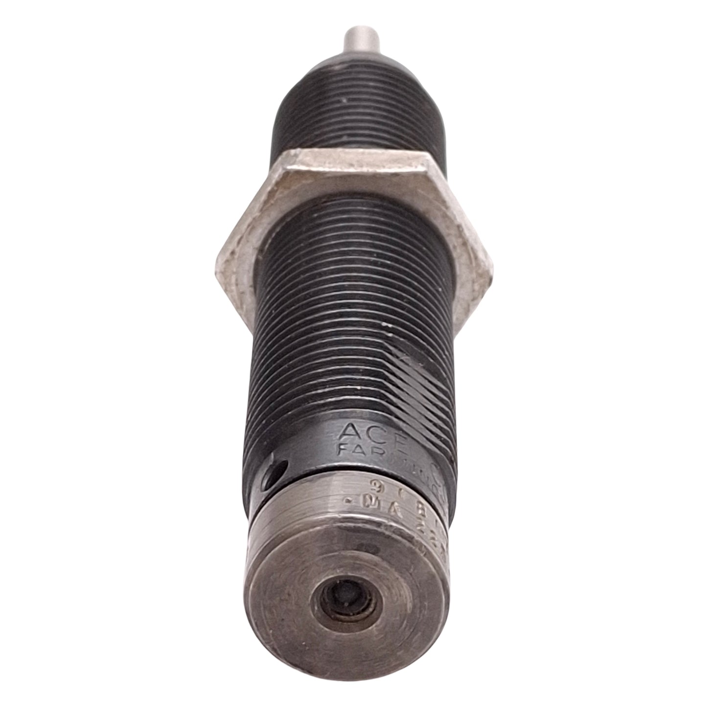 Used Ace Controls MA225-NB Miniature Shock Absorber, 3/4" Stroke, 3/4"-16 UNF Barrel