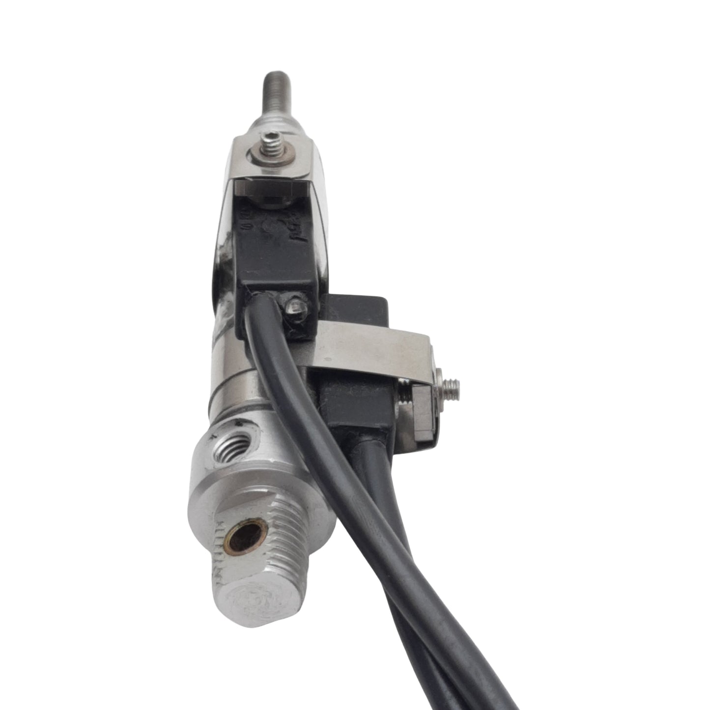 Used Clippard USR-08-1/2-MB Pneumatic Cylinder w/ Switches, ø1/2in Bore, 1/2in Stroke