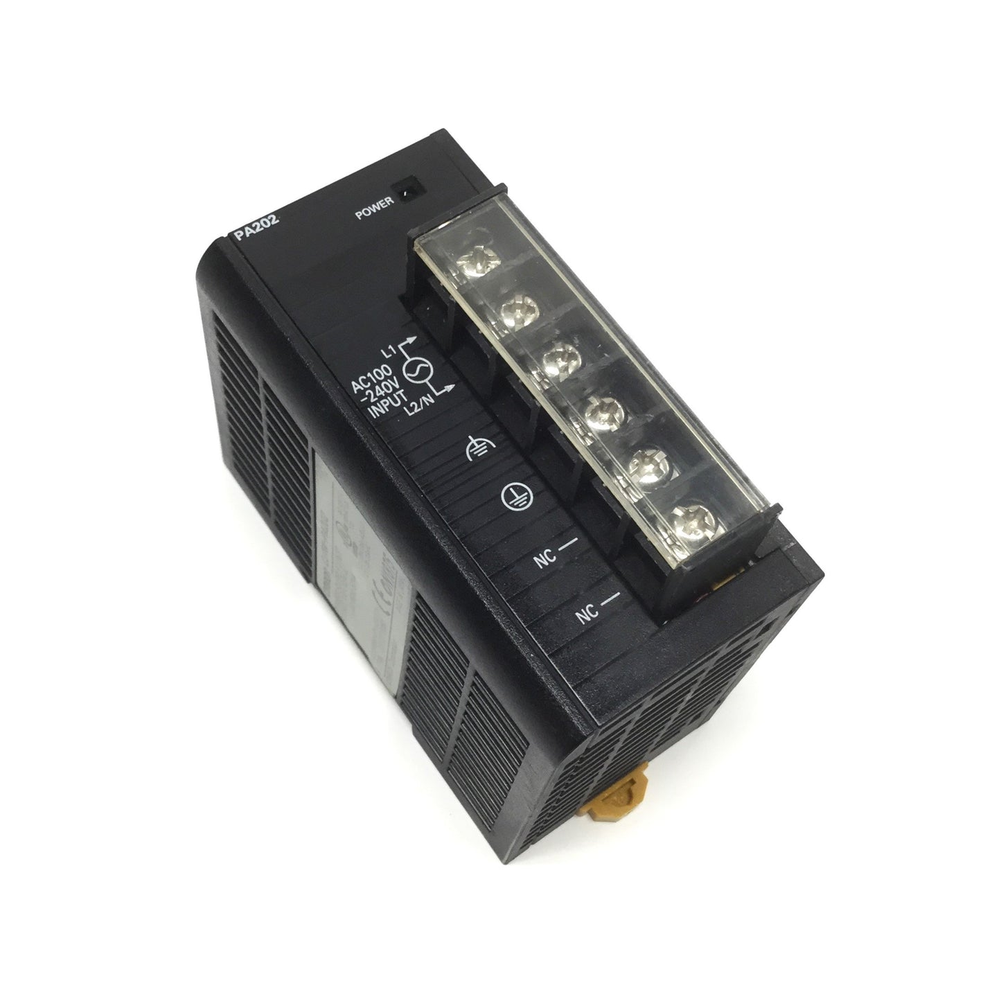 Used Omron CJ1W-PA202 14W SYSMAC CJ Power Supply Module, 100-240VAC In, 5/24VDC Out
