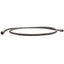 Used Stainless Steel Braided Hose 5ft Length, ø3/8in OD, 1/2"-20 UNF Female