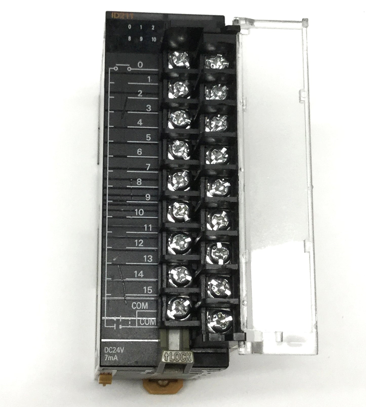 Used Omron CJ1W-ID211 SYSMAC CJ Digital Input Module, 16-Point, 24VDC, PNP/NPN