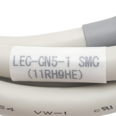 New SMC LEC-CN5-1 Step Motor I/O Cable for LECP6 Series, 26-Pin CN5, 1.5m Length