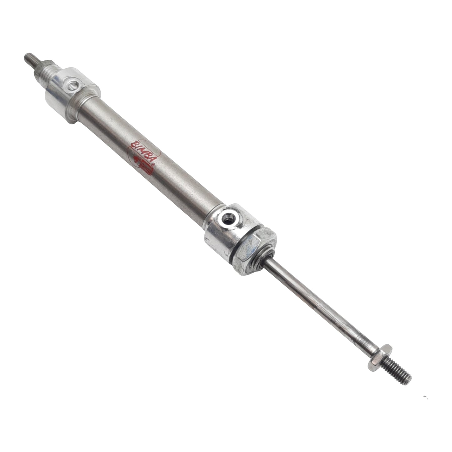 Used Bimba 012-DXDE Pneumatic Cylinder, ø7/16in Bore, 2in Stroke, UNF0.190, 250psi