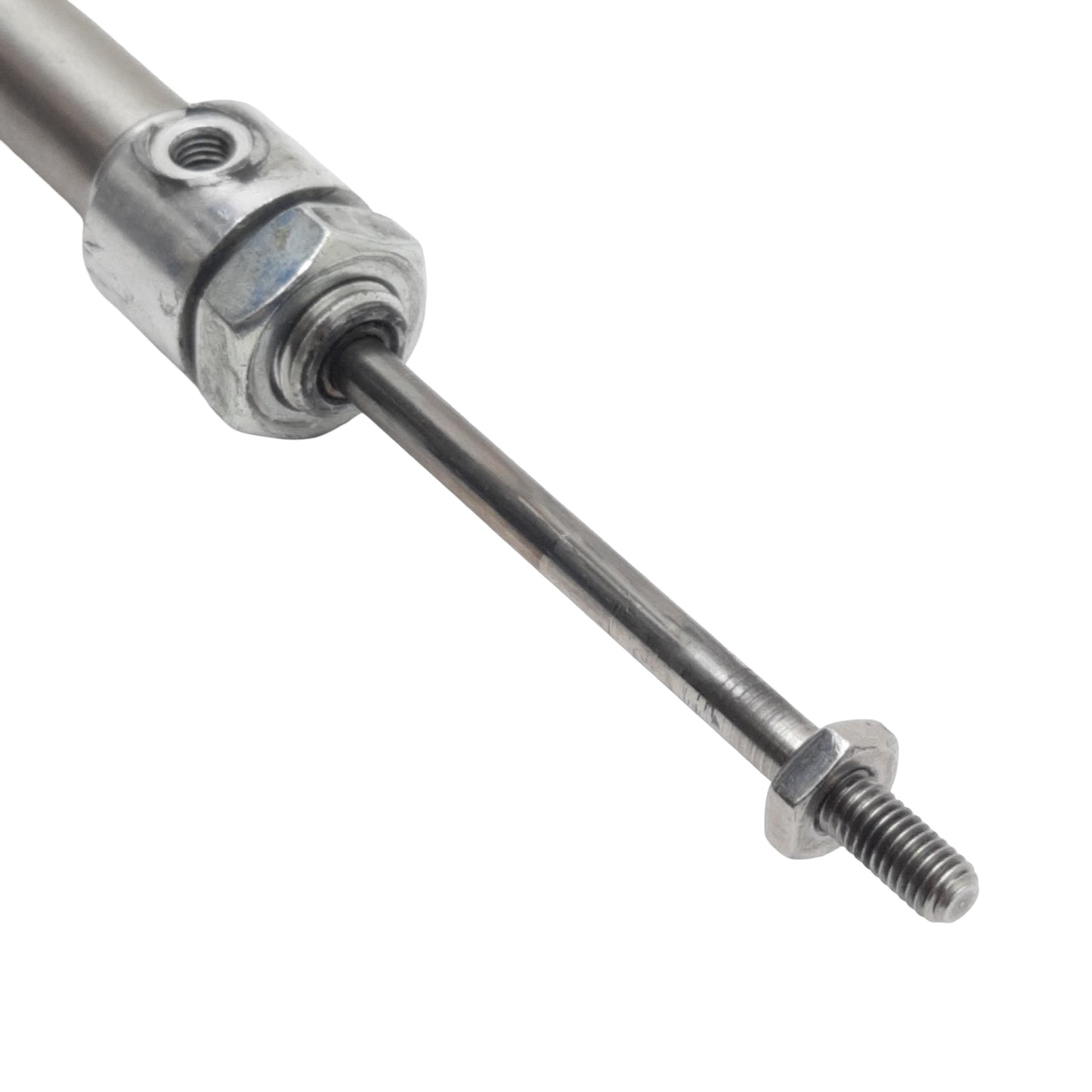 Used Bimba 012-DXDE Pneumatic Cylinder, ø7/16in Bore, 2in Stroke, UNF0.190, 250psi