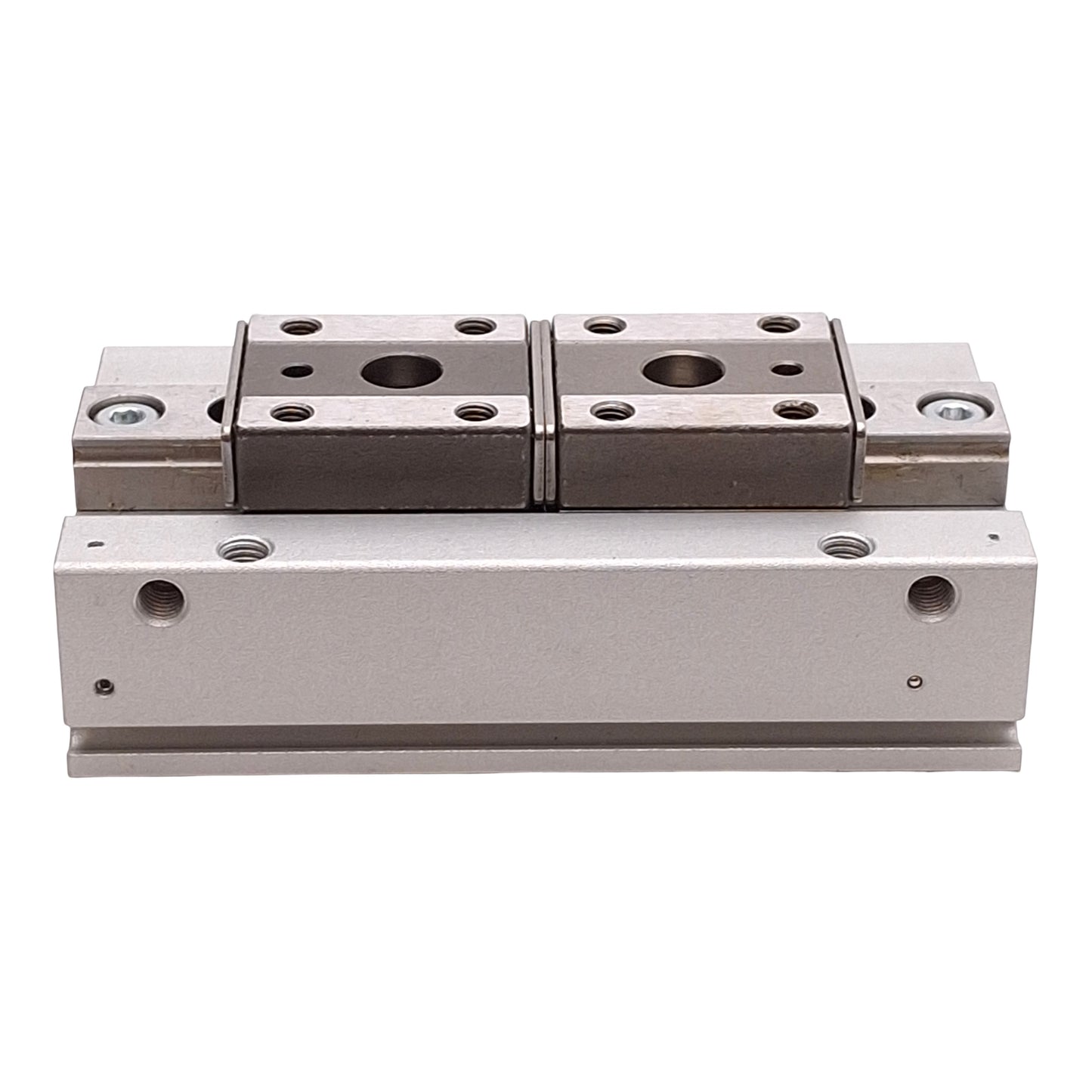 Used SMC MHF2-16D1 Parallel Gripper, ø16mm Bore, 32mm Stroke, 90N Force, M5x0.8 Ports
