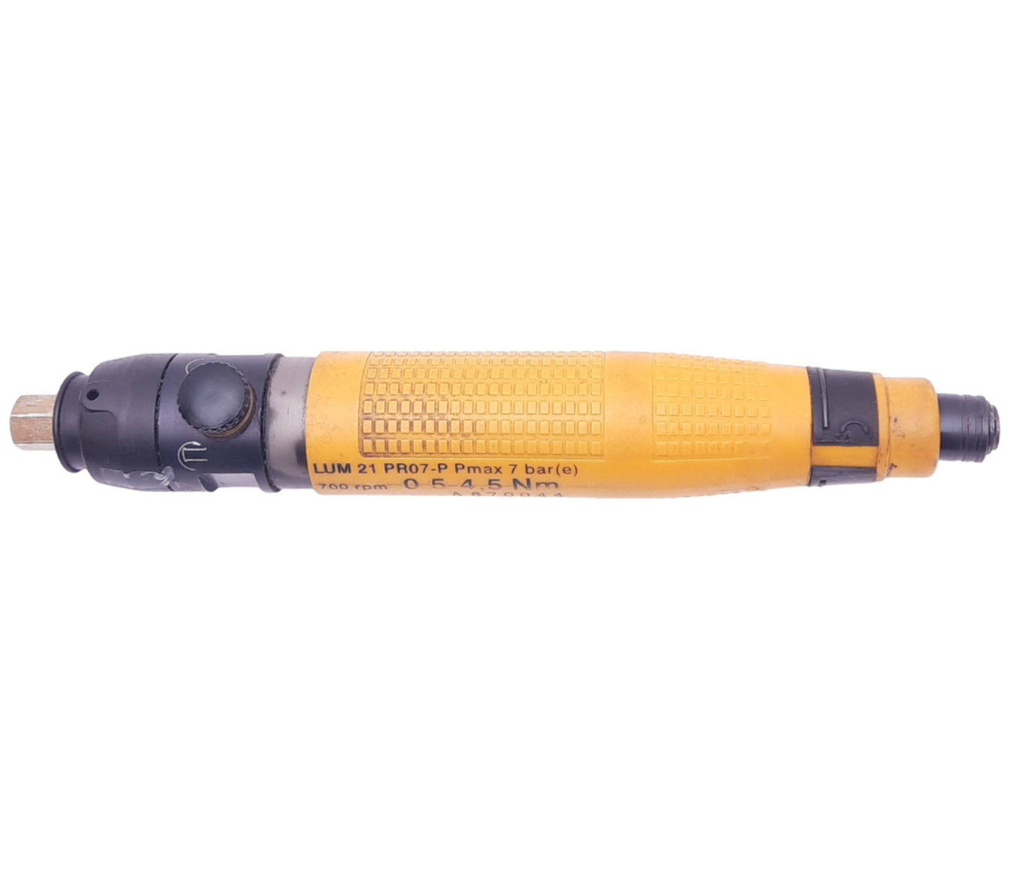 Used Atlas Copco Tools LUM21 PR07-P Pneumatic Screwdriver, 700rpm, 0.5-4.5Nm, 7bar