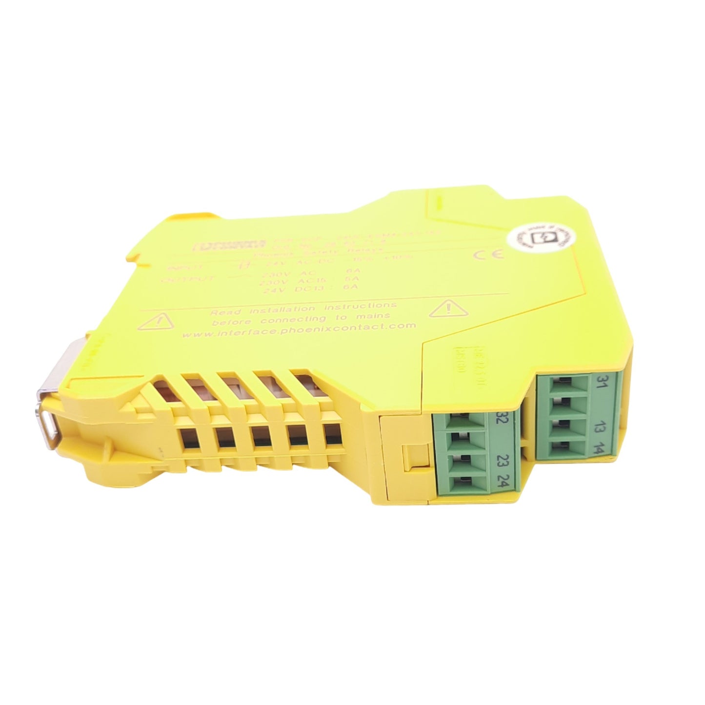 Used Phoenix Contact PSR-SCP-24UC/ESM4/2X1/1X2 Safety Relay, 3-Pole, 240VAC/24VDC