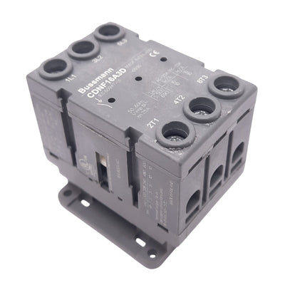 Used Eaton Bussmann CDNF16A3D Disconnect Switch, 3-Pole NO, 16A, 600VAC Max