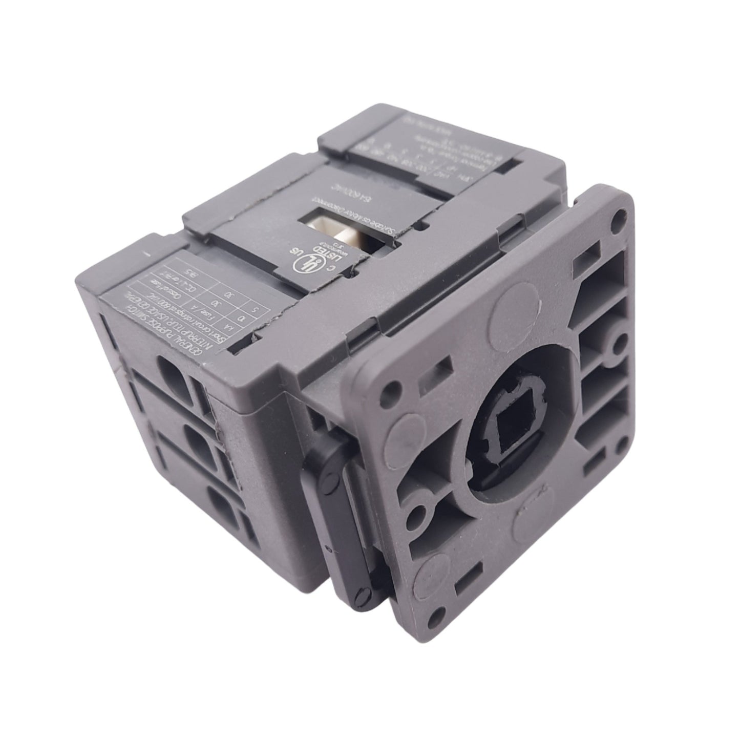 Used Eaton Bussmann CDNF16A3D Disconnect Switch, 3-Pole NO, 16A, 600VAC Max