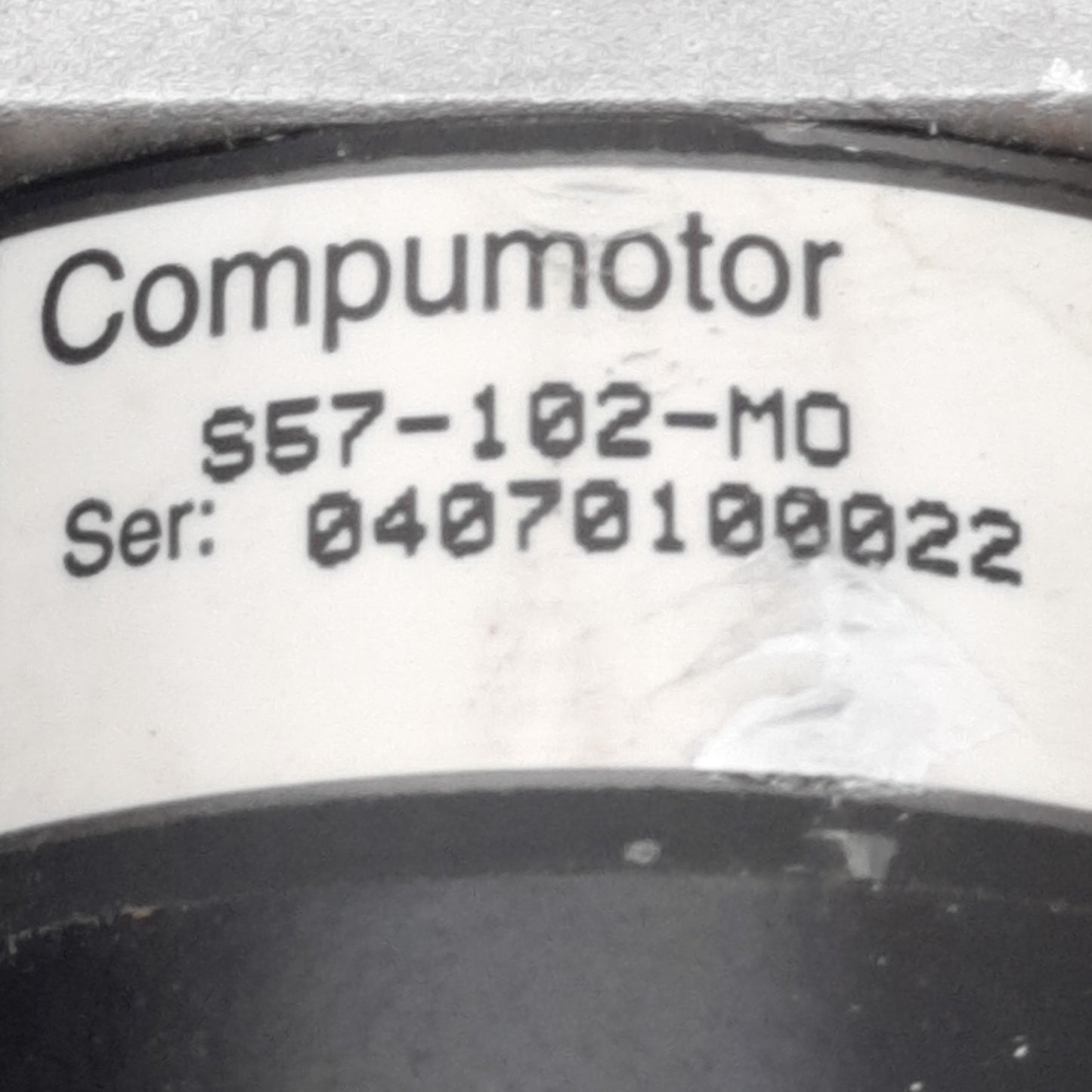 Used Parker S57-102-MO Compumotor Hybrid Stepper Motor 1.8° 2-Phase, 125oz-in, NEMA23