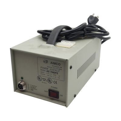 Used Aimco AE-7080PS Electric Screwdriver Power Supply, 115VAC In, 70W 2.5A 30VDC Out