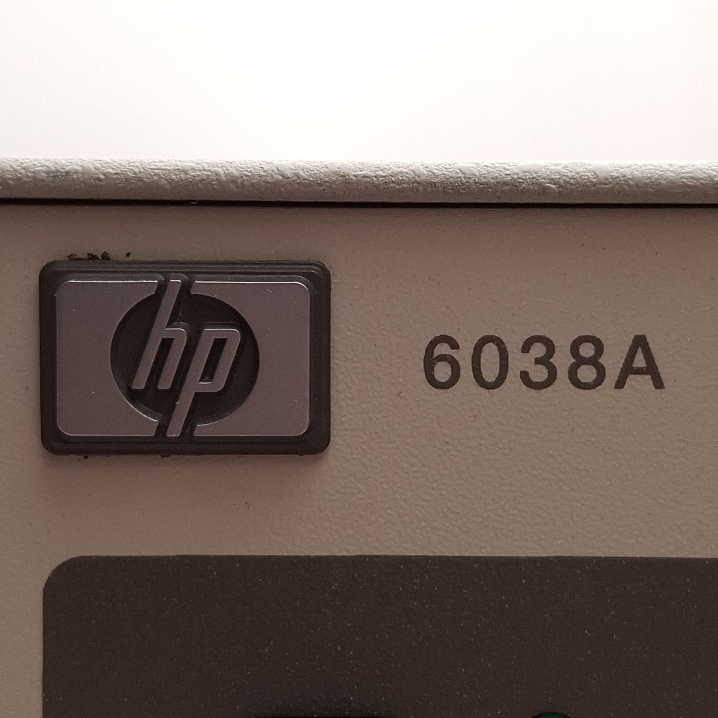 Used HP 6038A System DC Power Supply, 200W, 0-60VDC 0-10A Output, 120VAC Input, RJ-12