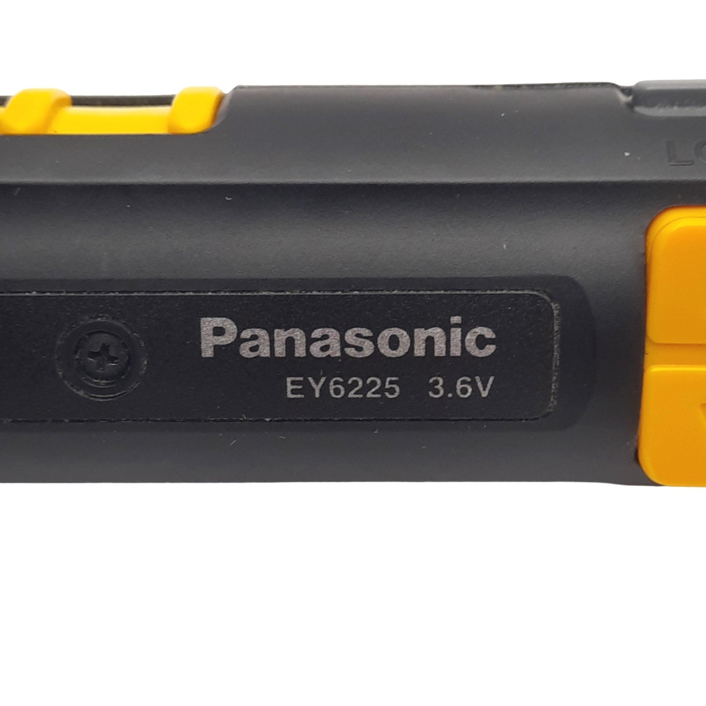 Used Panasonic EY6225 Electric Screwdriver, 3.6VDC, M2.5-M5, 600rpm Max, 3Nm Max