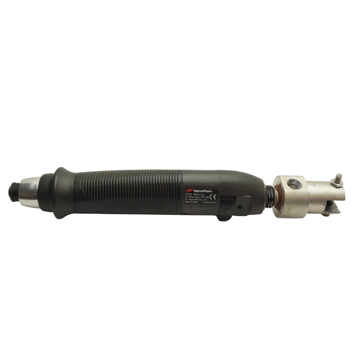 Used Ingersoll Rand QS1P10S1D Pneumatic Screwdriver, 1/4in NPT, 0.3-4.5Nm Torque