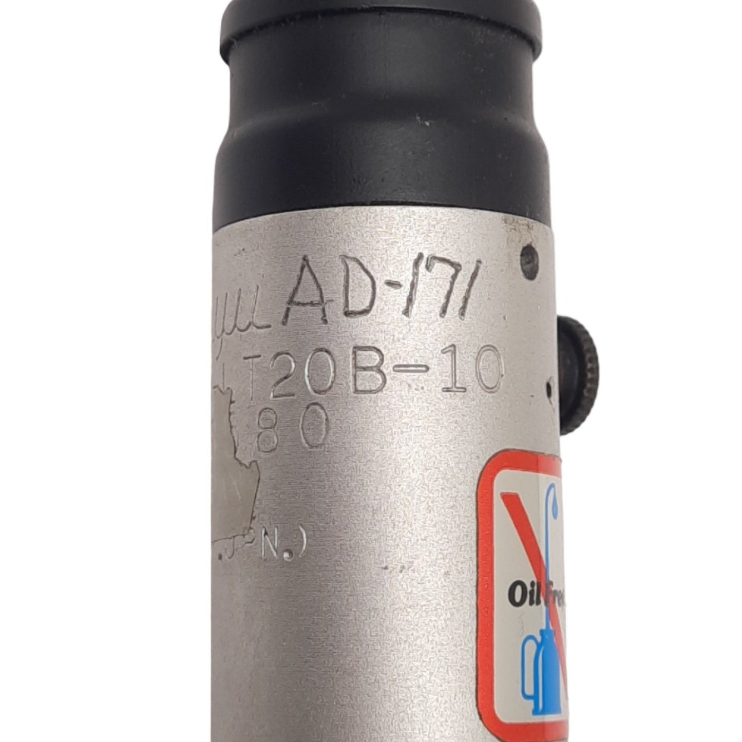 Used AIMCO URYU US-LT20B-10 Pneumatic Screwdriver, 1/8" Inlet, 0.4-1.1Nm, 1000rpm Max