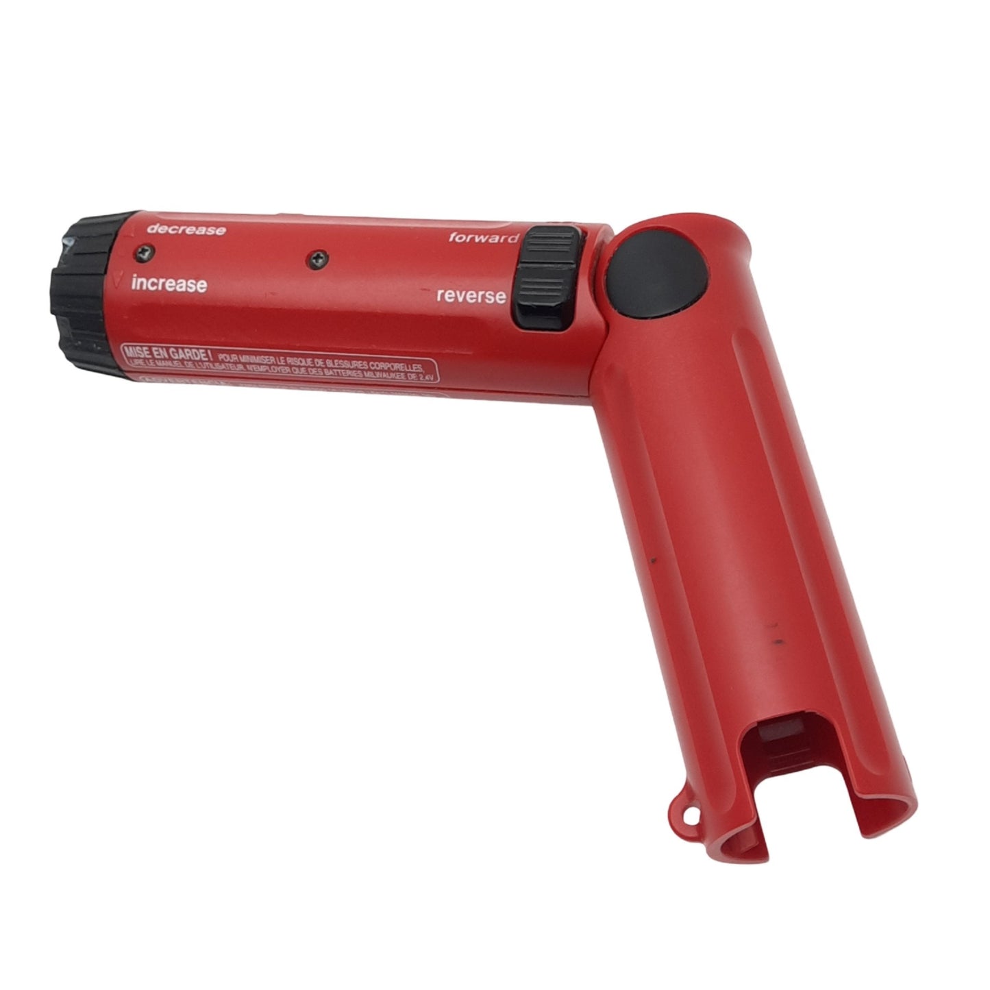 Used Milwaukee 6546-1 Electric Screwdriver, 2.4VDC, 2-Speed 200/400rpm, 3.5-26 in-lbs