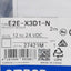 New Omron E2E-X3D1-N Proximity Sensor, NO, 3mm Range, 12-24VDC 50mA, M12, 2m