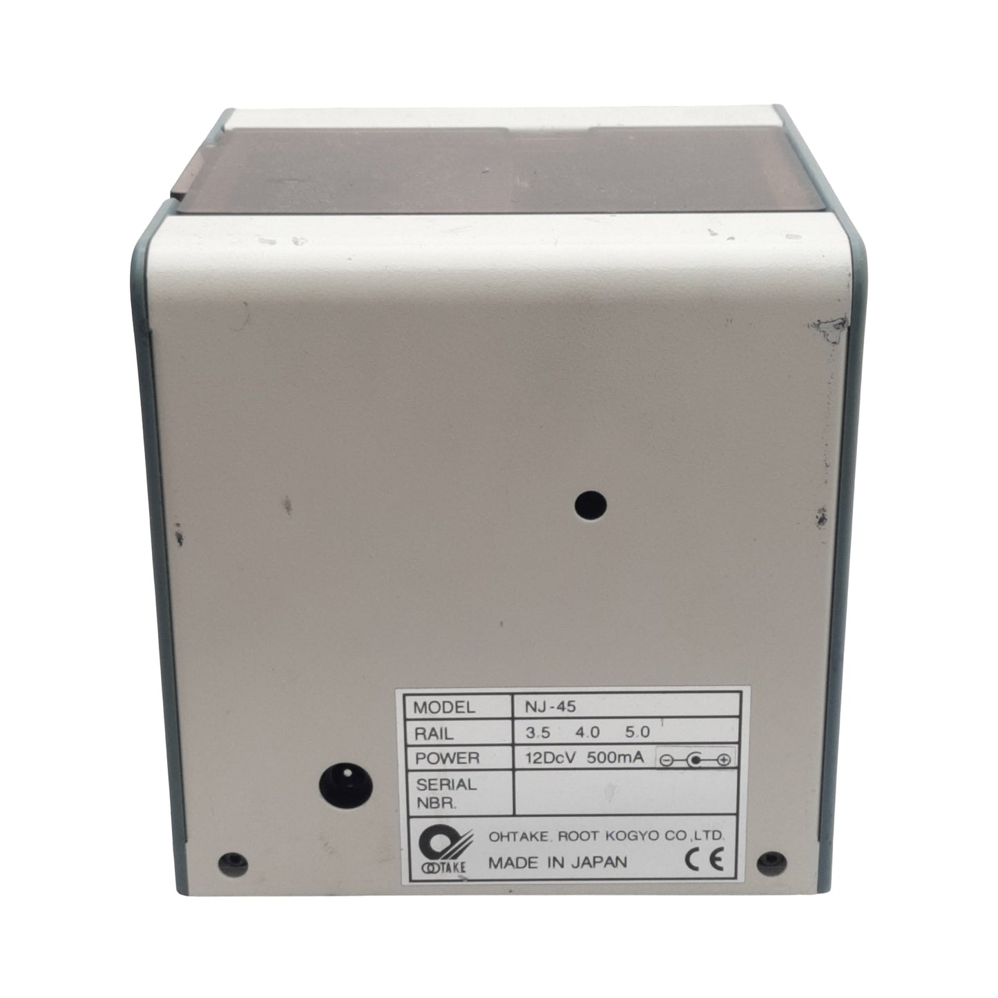 Used Ohtake NJ-45 Automatic Screw Feeder M3.5-M5.0 Range, 12VDC 500mA, 150cc Capacity
