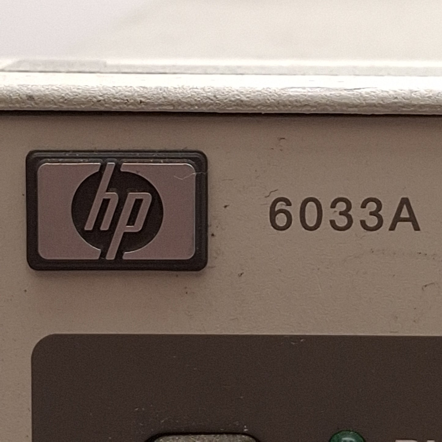 Used HP 6033A System DC Power Supply, 200W, 0-20VDC 0-30A Output, 120VAC Input