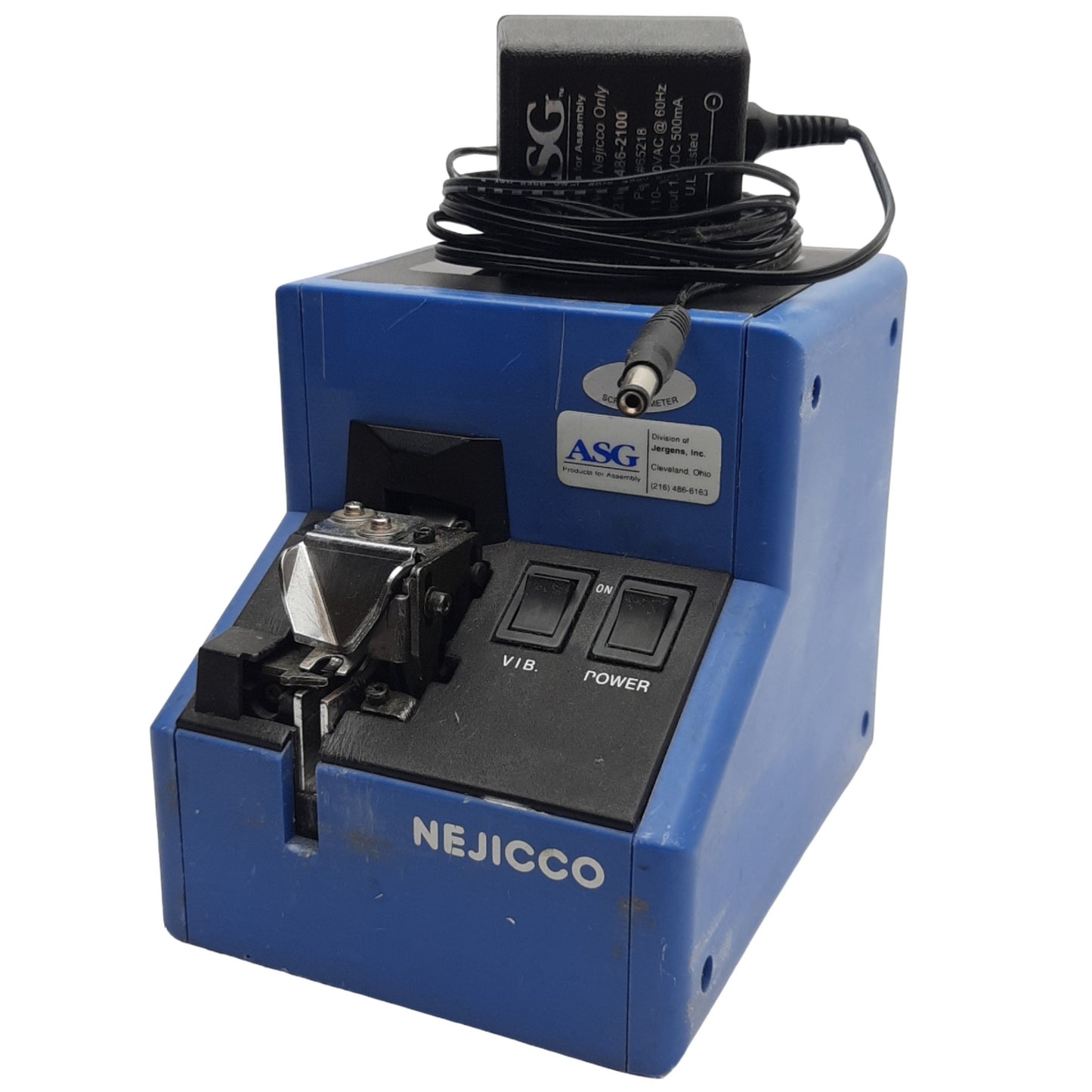 Used Nejicco Sony Bonson SAS-540-IIv Automatic Screw Feeder ø4mm Screw, 12~15VDC