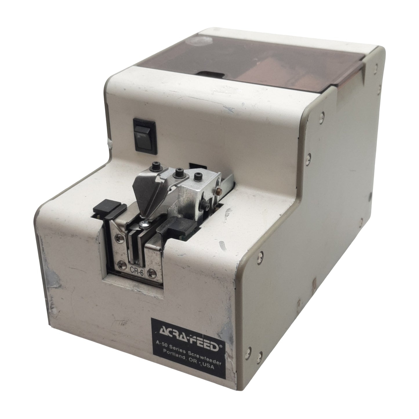 Used Aimco A-50C Automatic Screw Feeder, M3.5-M5.0 (#6-10) Range, 120VAC/12VDC 500mA