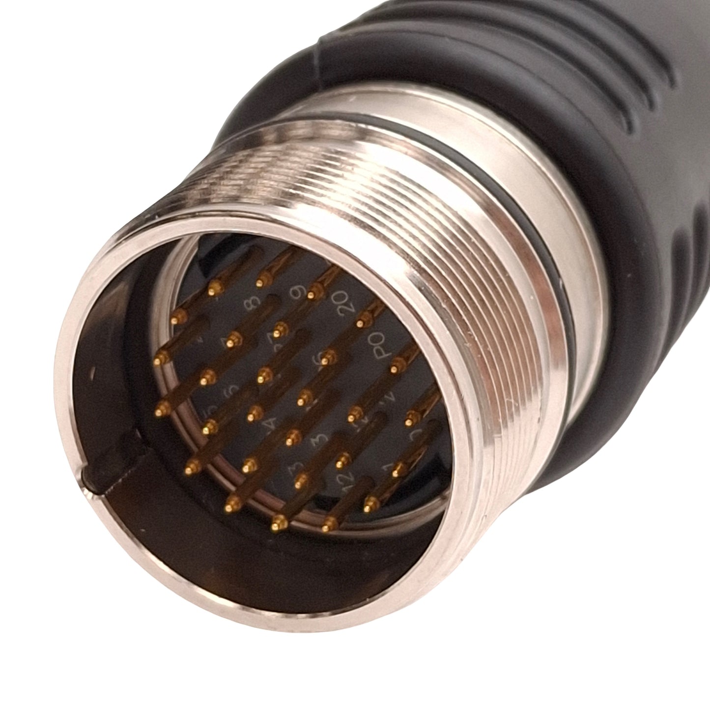 New Turck DSSM 28-061-1 Actuator & Sensor Cordset, M27 28-Pin Multifast Male, 1m