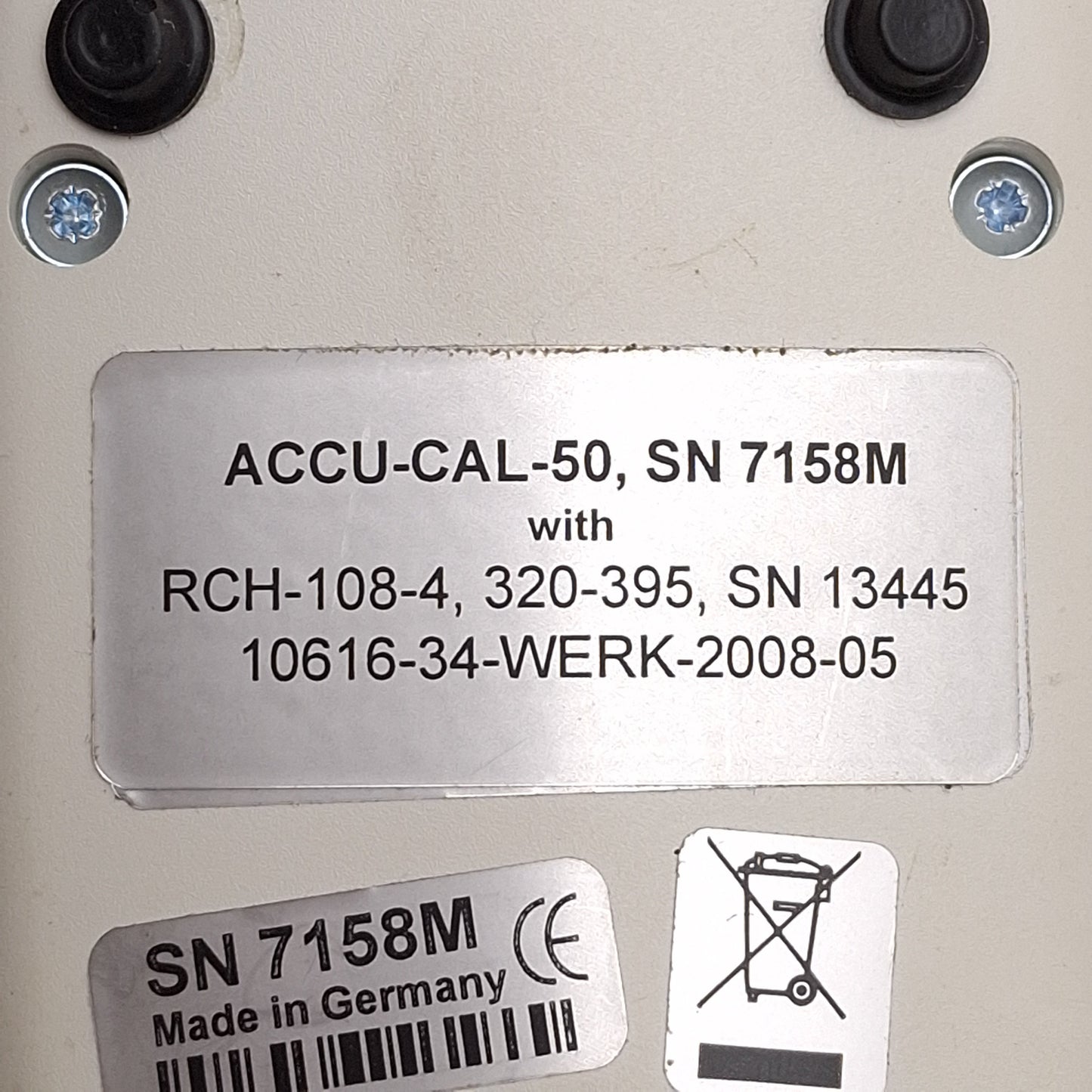 Used Dymax 39560 ACCU-CAL-50 UVA Radiometer, 320-395nm, 1mW/cm²-40W/cm² *No Adapters*