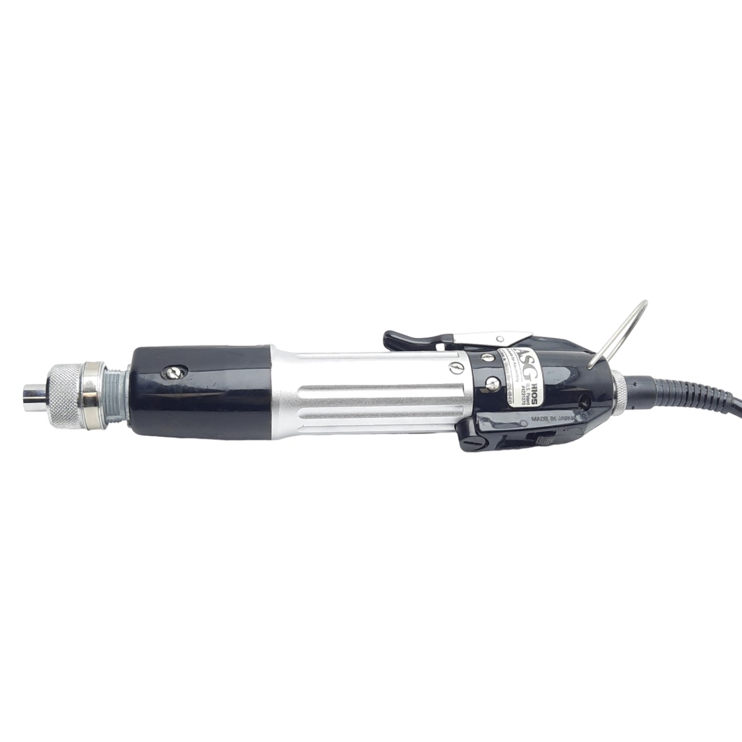 Used ASG Jergens HIOS H10S CL-7000 Electric Screwdriver 1/4in Drive, 24VDC, 0.3-2.5Nm